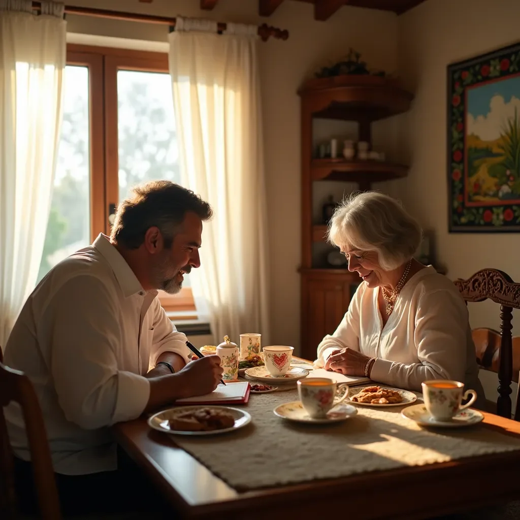 Supporting visual content